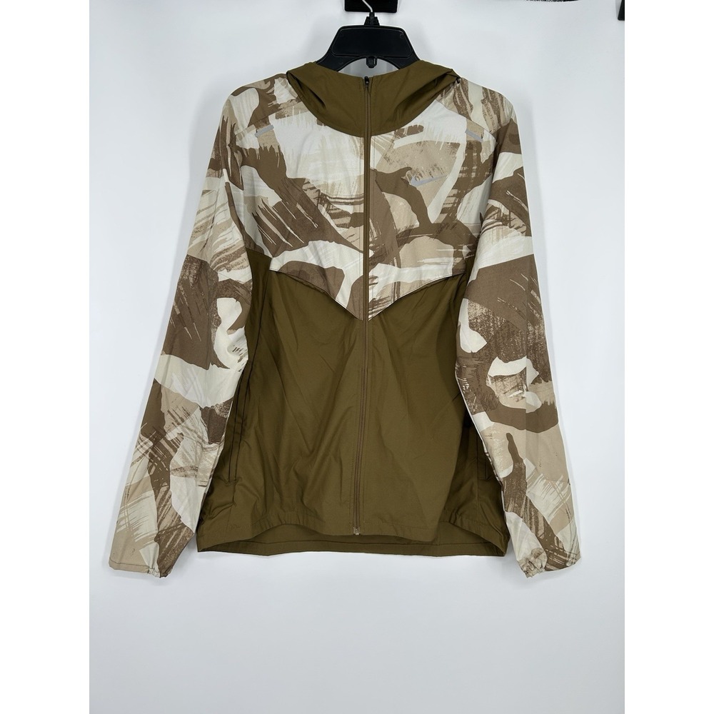 Nike Running Core Repel Windburned Windbreaker Jacket Camo DV5199-242 Medium